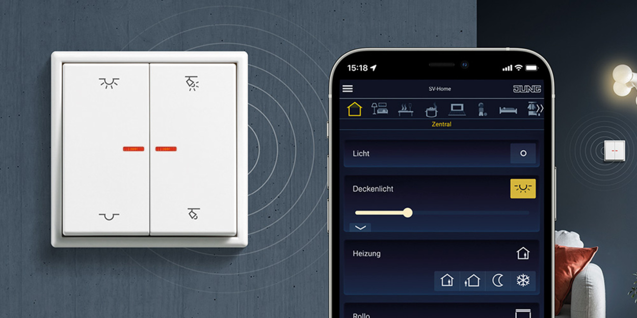 KNX RF Taster bei Elektro-Doyé GmbH in Erfurt